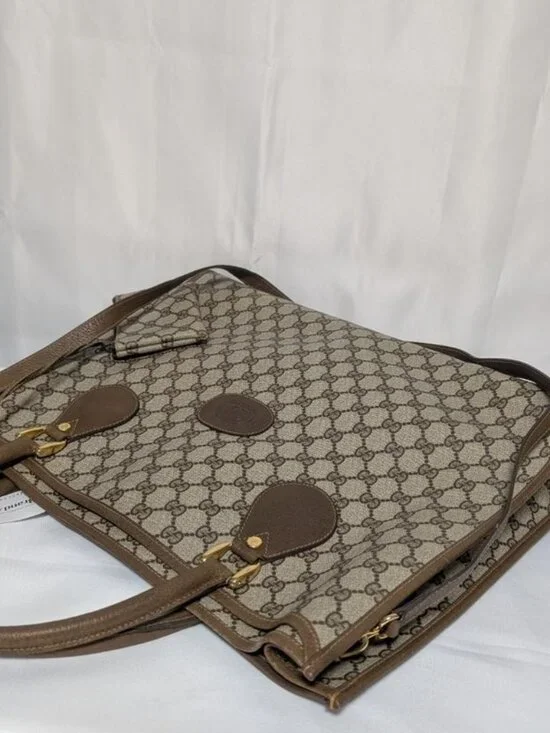 Gucci GG Supreme Interlocking 2-Way Handbag - Picture 3 of 11